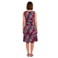 Plus Size Nina Leonard Sleeveless Floral Side Pocket Shift Dress - image 2