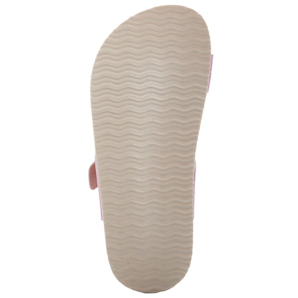 Girls White Mountain Graffito Footbed Sandals