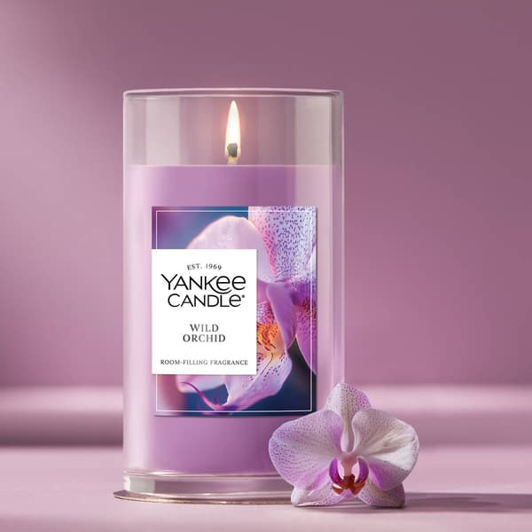 Yankee Candle(R) 14.25oz. Wild Orchid Pillar Candle