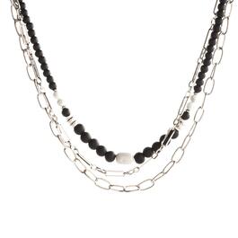 Ashley Cooper&#40;tm&#41; Three Row Beaded Necklace