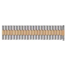 Unisex Watchbands 2 Go Stainless Steel Two-Tone Watchband