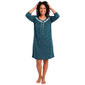 Plus Size Elizabeth & Nicole Ditsy Floral Waltz Nightgown - image 1