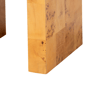 bali & pari Revelle Natural Light Mappa Real Burl Wood End Table - image 4