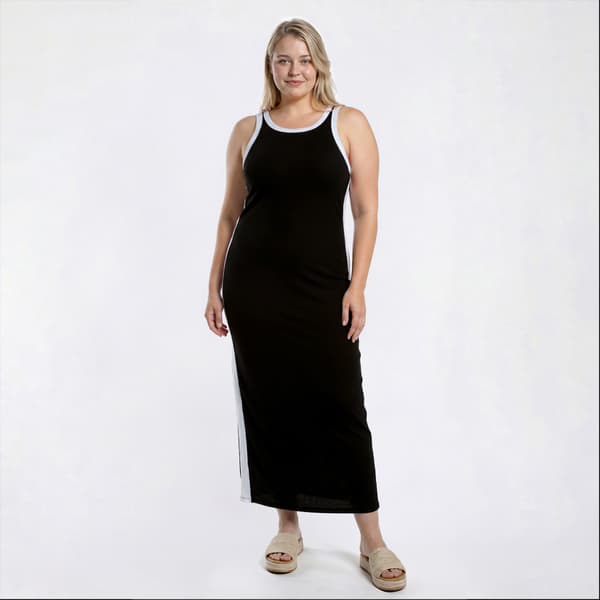 Juniors Plus Derek Heart Bodycon Long Midi Dress