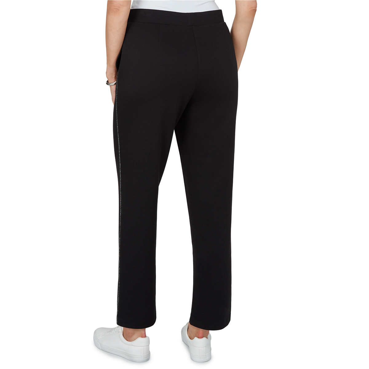Womens Alfred Dunner Weekend Warrior Pull On Straight Pants