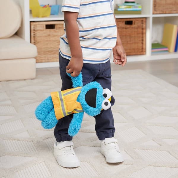 Gund Sesame Street® 13in. Construction Worker Cookie Monster