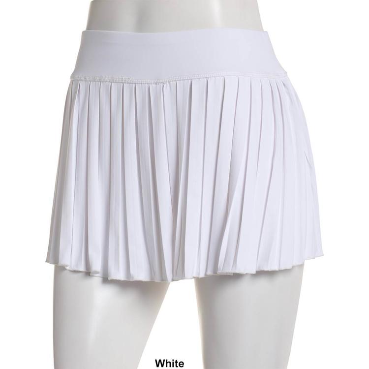 Juniors No Comment Sport Jersey Pleated Skort