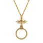 Symbols of Faith Cross Magnifying Glass Necklace - image 1