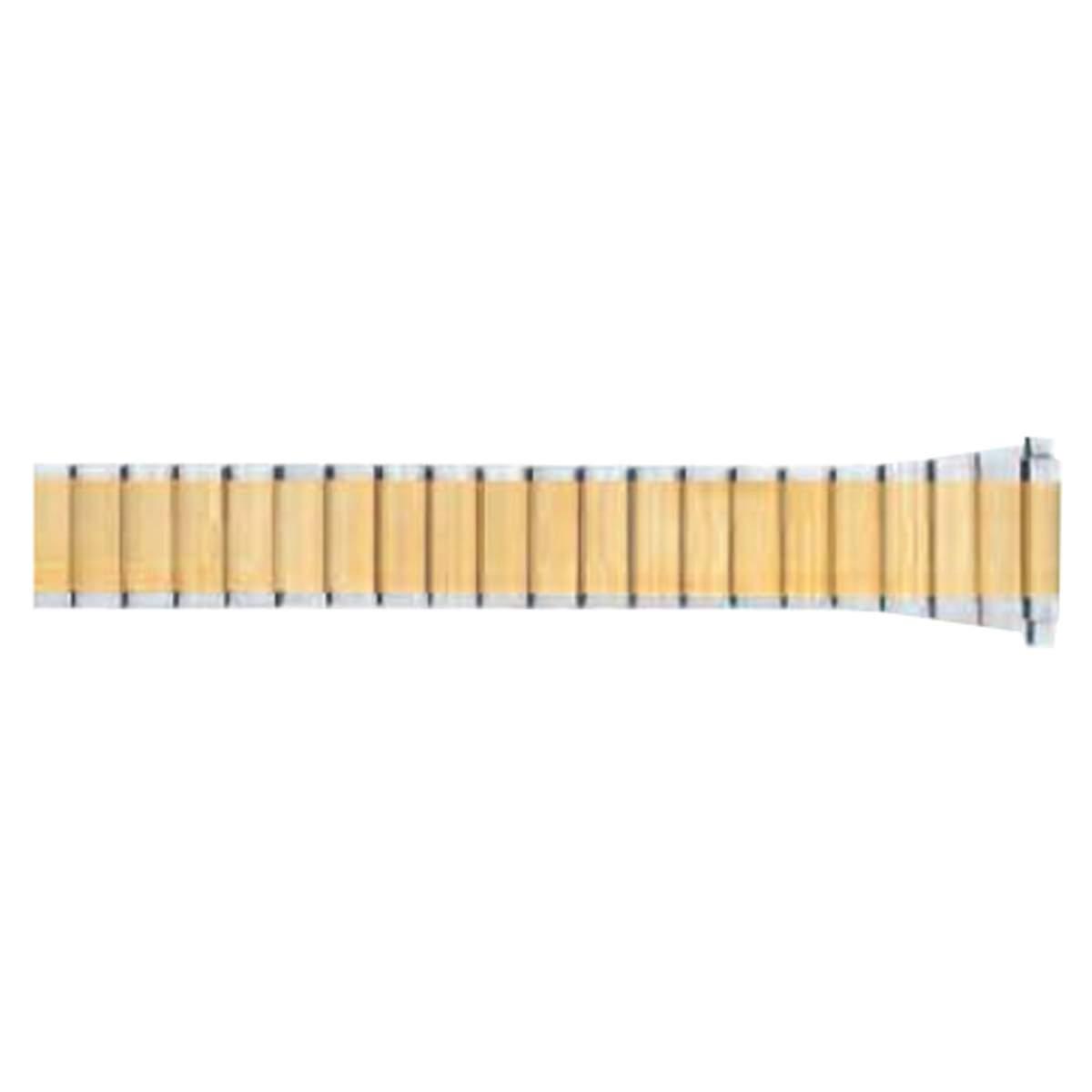 Unisex Watchbands 2 Go Two-Tone Expansion Watch Band
