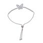 Accents by Gianni Argento Diamond Butterfly Adjustable Bracelet - image 1