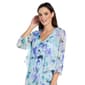 Petite R&M Richards 3/4 Sleeve Chiffon Floral Hi Low Jacket Dress - image 4
