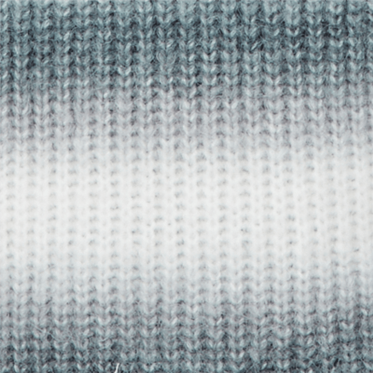Petite Hearts of Palm Silver Linings Ombre Stripe Sweater