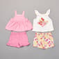 Toddler Girl Little Lass(R) 4pc. Printed Tops & Bottoms - image 1