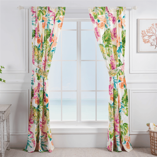 Greenland Home Fashions™ Tropics 2pc. Curtain Panel Set