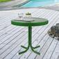 Northlight Seasonal 22in. Retro Tulip Side Table - Green - image 2