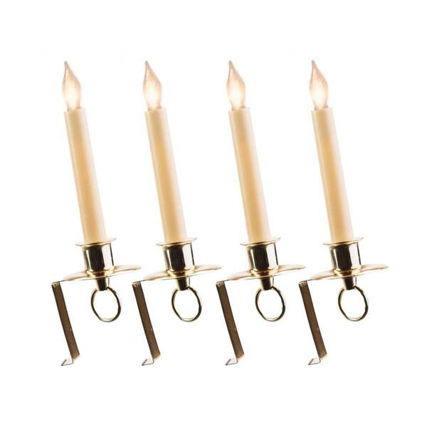 IMC Cambridge 4pc. Electric Window Candle w/ Sensor Set - image 