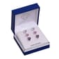 Silver-Tone CZ Heart-Shaped Trio Earrings - image 2