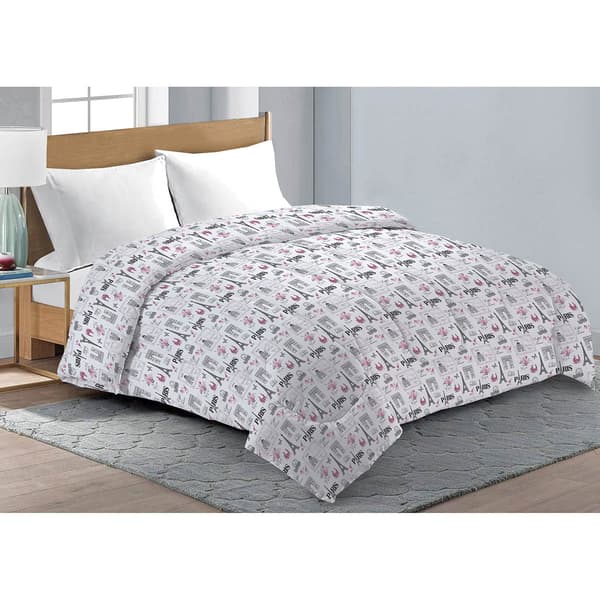Ashley Cooper&#40;tm&#41; Paris Postcard Comforter - image 