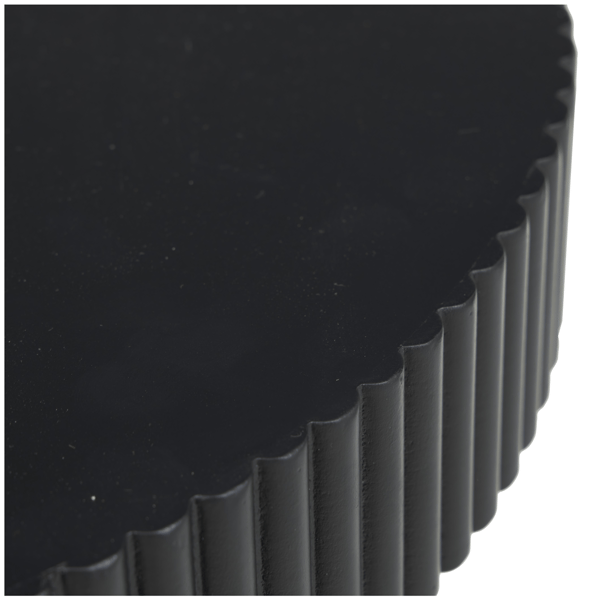 9th & Pike® Modern Black Wooden Accent Table