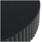 9th & Pike® Modern Black Wooden Accent Table - image 4