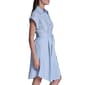 Womens Halston Short Sleeve Rolled Cuff Crochet Shirtdress - image 3
