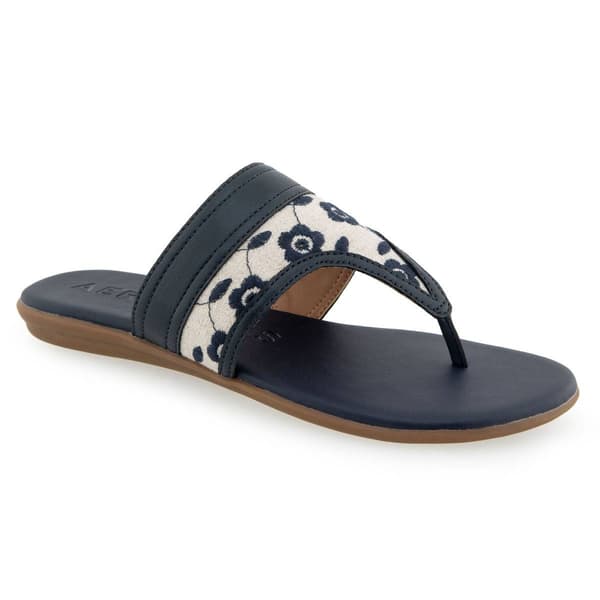 Womens Aerosoles Illia Flat Thong Sandals - image 
