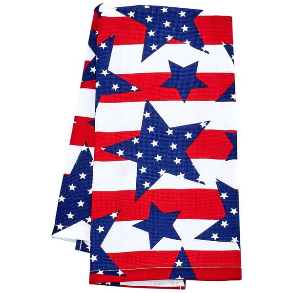 Stars and Stripes Dual Kitchen Towel - image 