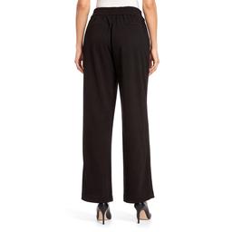 Plus Size Briggs Solid Elastic Crepe Trousers