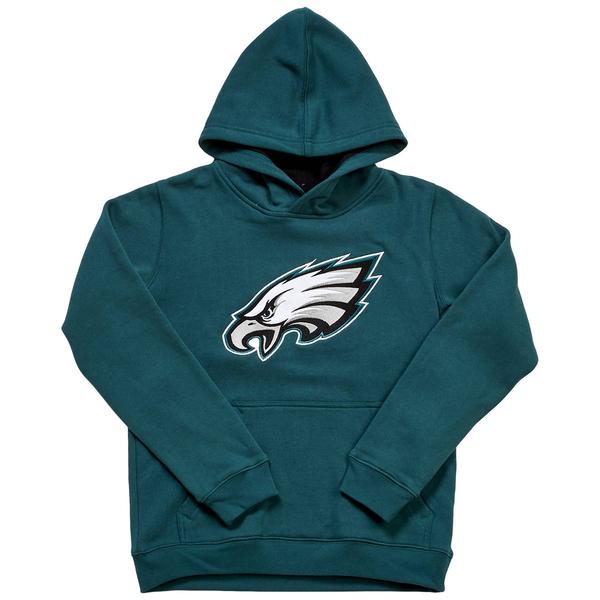 Boys (4-7) NFL Philadelphia Eagles Primary Logo Fleece Hoodie - image 