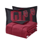Sweet Home Collection NCAA Oklahoma Sooners Comforter Set - image 2