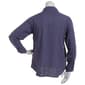 Womens da-sh Long Roll Tab Sleeve Denim Casual Button Down - image 3