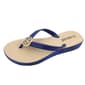 Womens Ashley Blue Glee Medallion Jelly Flip Flops - image 2