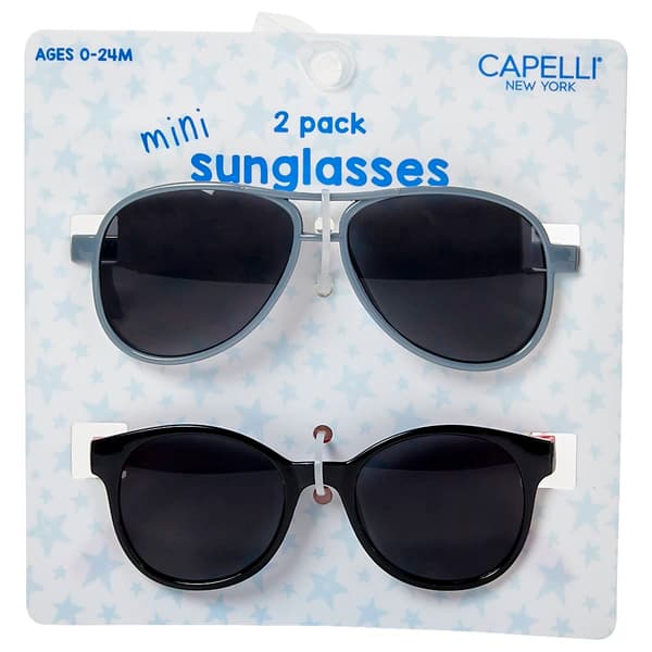 Baby Capelli New York 2pk. Solid Sunglasses - image 