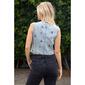 Juniors Stoosh Embroidered Denim Vest - image 3
