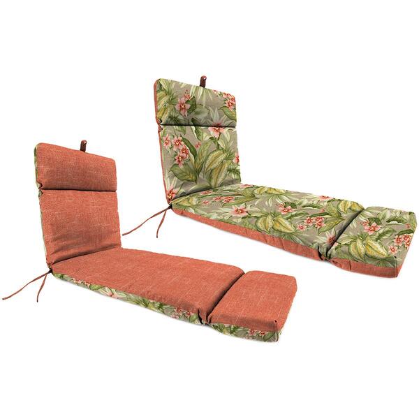 Jordan French Edge Chaise Cushion - Tory Sunset/Tahiti Sunrise - image 