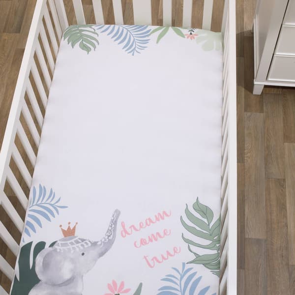 NoJo Tropical Princess Photo Op Crib Sheet