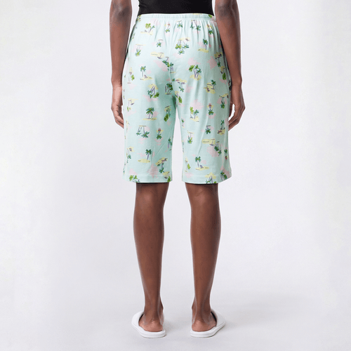 Womens HUE Calm Under Palms Bermuda Bottoms