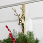 Northlight Reindeer Over the Door Christmas Wreath Hanger - image 6