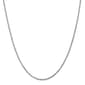 Gold Classics&#8482; 2mm. 14k White Gold Diamond Cut Rope Anklet - image 2