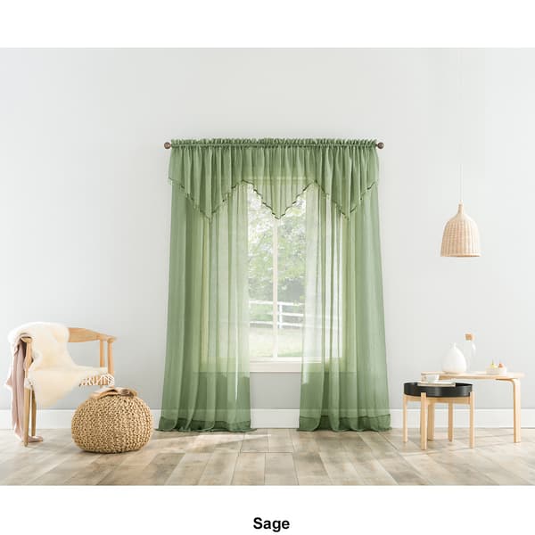 Erica Crushed Voile Curtain Panel