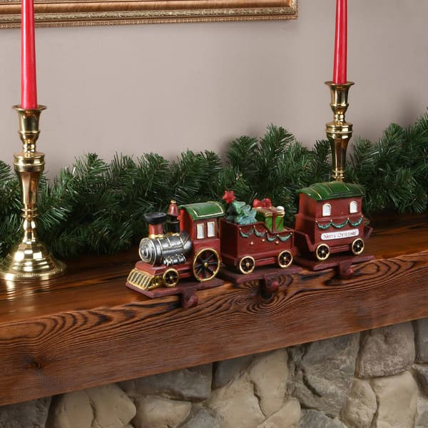 National Tree 3pc. Train Car Stocking Holders