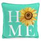Jordan Manufacturing Home Sunflower Outdoor Throw Pillow - image 1