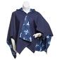 Womens Capelli New York Reversible Floral Dot Tumble Rain Slicker - image 1