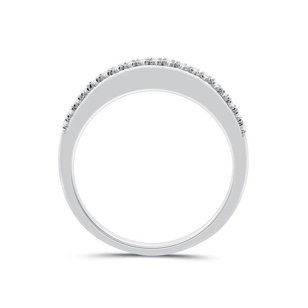 Nova Star&#174; Lab Grown Diamond & Sapphire Cushion Frame Bridal Set