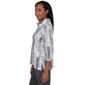 Petite Alfred Dunner Regent Street Brushstroke Sweater - image 4
