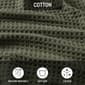 Eddie Bauer Solid Waffle Cotton Blanket - image 5