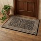 HomeRoots Black & Ivory Oriental Accent Rug - image 1