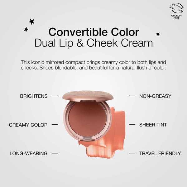 Stila Cosmetics Convertible Color Lipstick & Cheek Cream Blush