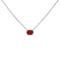 Haus of Brilliance 3/8ctw. Red Lab Grown Diamond Pendant