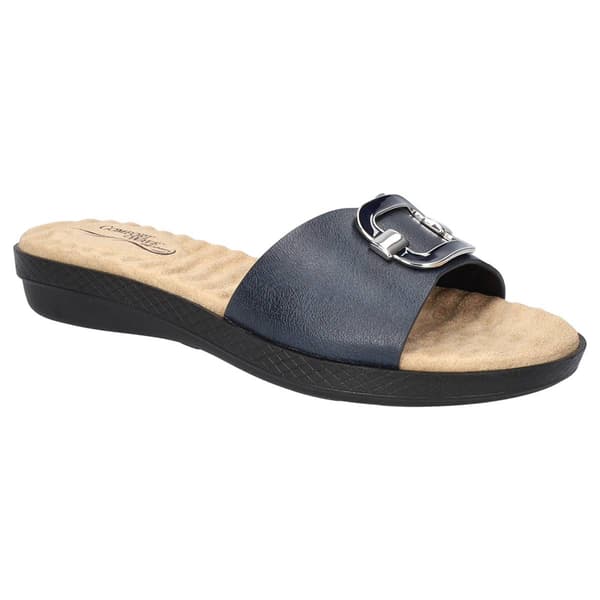 Womens Easy Street Sunshine Slide Sandals - image 
